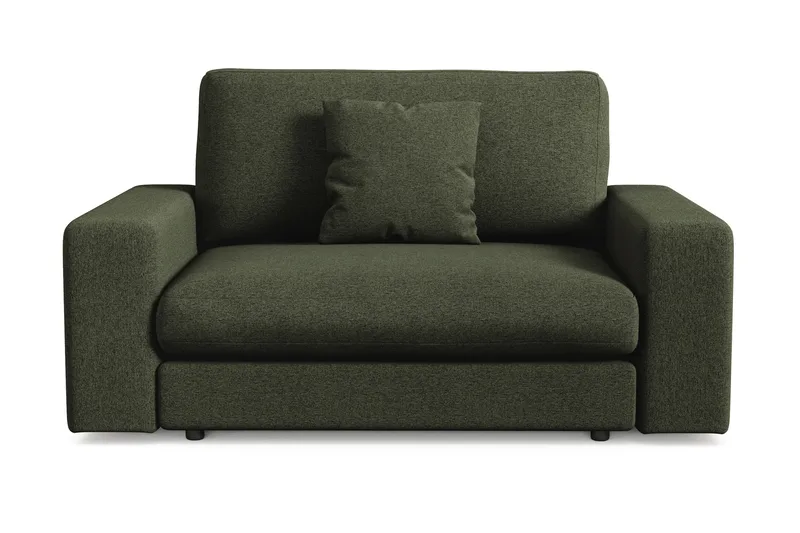 Arken Lyx Stor Dyb Lænestol i stof - Grøn - Møbler - Stole & lænestole - Lænestole