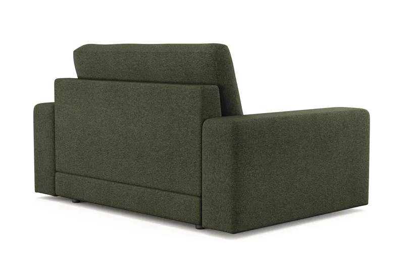 Arken Lyx Stor Dyb Lænestol i stof - Grøn - Møbler - Stole & lænestole - Lænestole