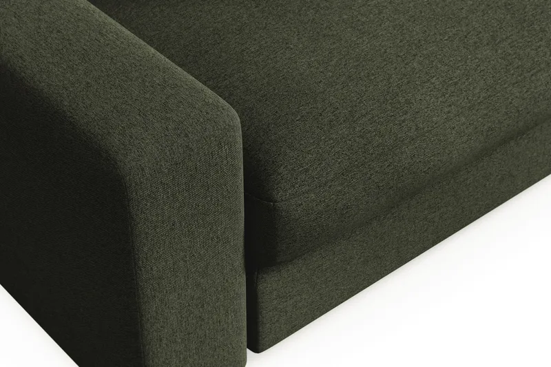 Arken Lyx Stor Dyb Lænestol i stof - Grøn - Møbler - Stole & lænestole - Lænestole