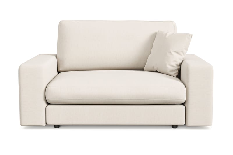 Arken Lyx Stor Dyb Lænestol i stof - Lys beige - Møbler - Stole & lænestole - Lænestole