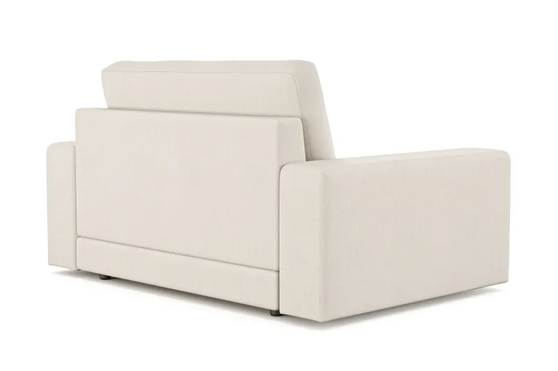 Arken Lyx Stor Dyb Lænestol i stof - Lys beige - Møbler - Stole & lænestole - Lænestole