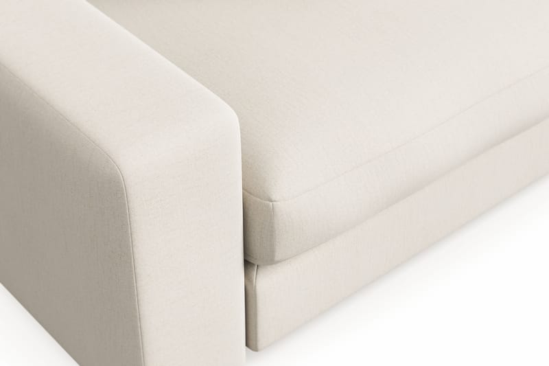 Arken Lyx Stor Dyb Lænestol i stof - Lys beige - Møbler - Stole & lænestole - Lænestole