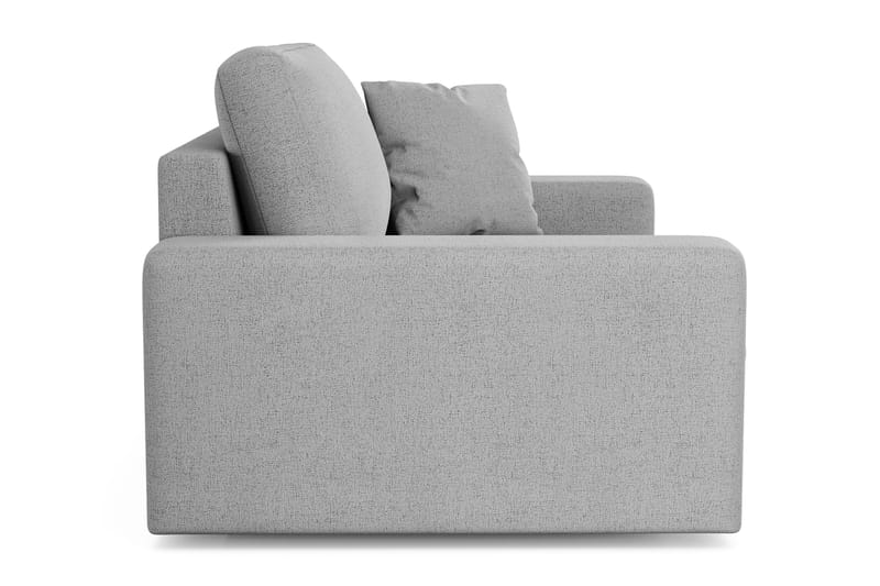 Arken Lyx Stor Dyb Lænestol i stof - Lysegrå - Møbler - Stole & lænestole - Lænestole