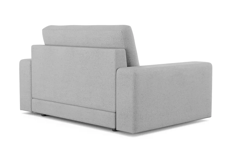 Arken Lyx Stor Dyb Lænestol i stof - Lysegrå - Møbler - Stole & lænestole - Lænestole