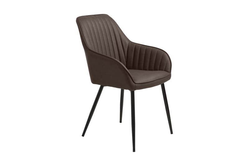 Antvan Armstol - Mørkebrun - Spisebordsstole & køkkenstole - Armstole