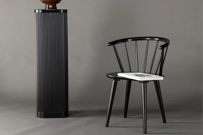 Bobby Armstol - Sort - Møbler - Stole & lænestole - Armstole