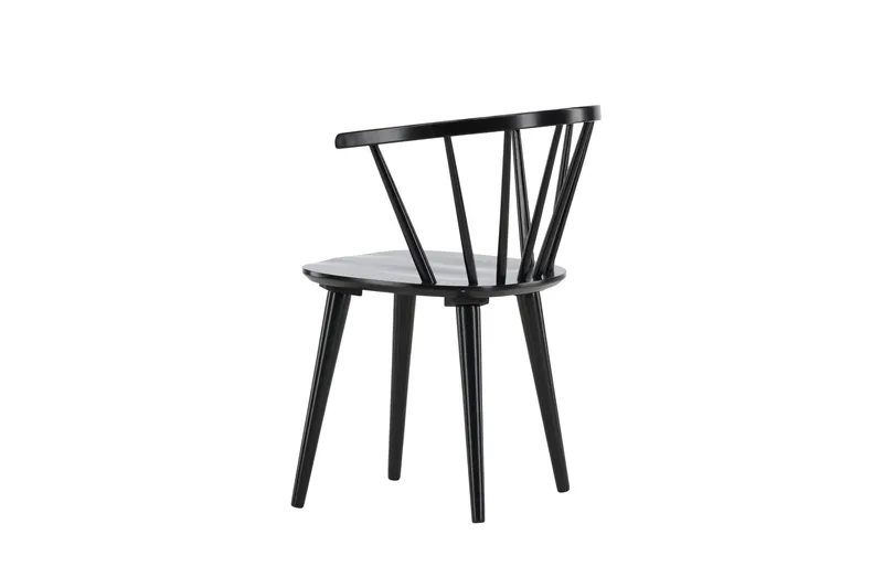 Bobby Armstol - Sort - Møbler - Stole & lænestole - Armstole