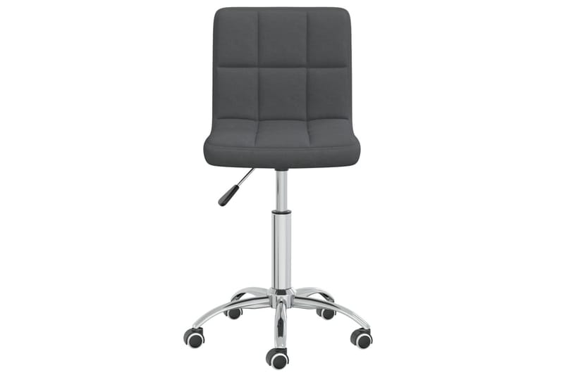 drejelige spisebordsstole 4 stk. stof mørkegrå - Grå - Spisebordsstole & køkkenstole - Armstole