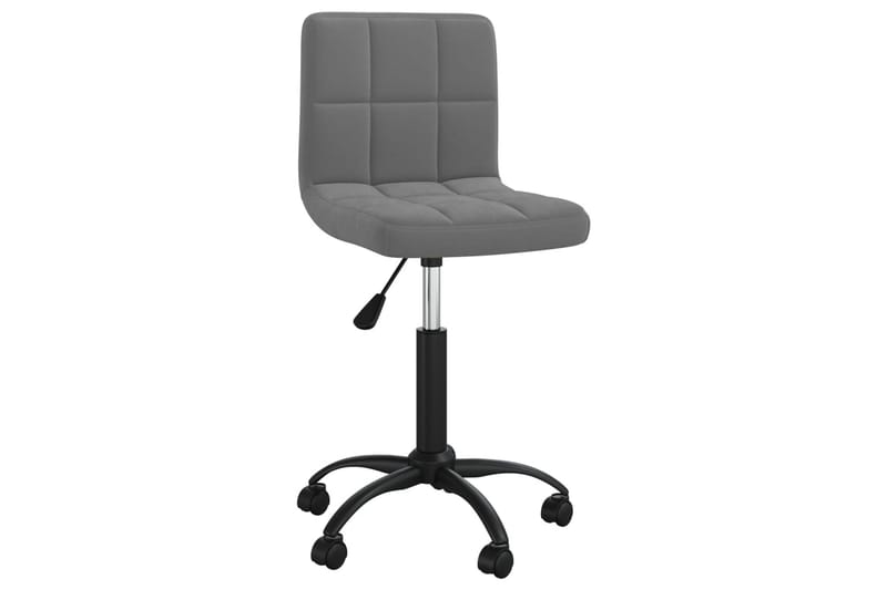 drejelige spisebordsstole 6 stk. fløjl mørkegrå - Grå - Spisebordsstole & køkkenstole - Armstole