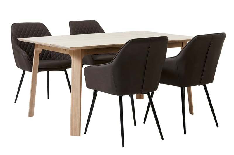 Etihad Armstol - Brun - Spisebordsstole & køkkenstole - Armstole