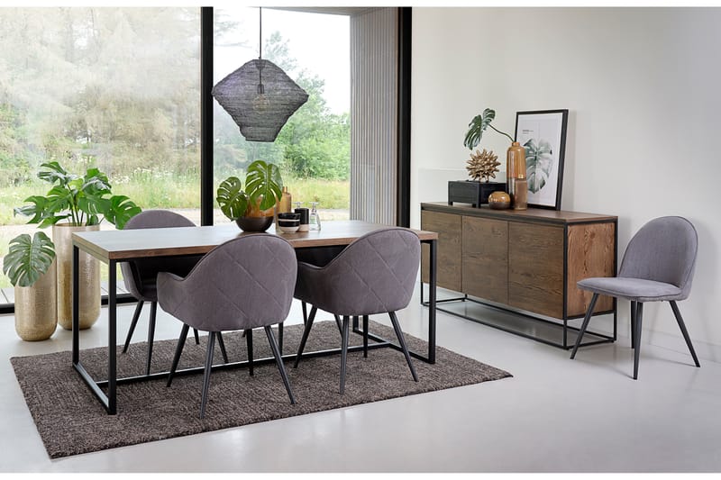 Interno Armstol - Grå - Spisebordsstole & køkkenstole - Armstole