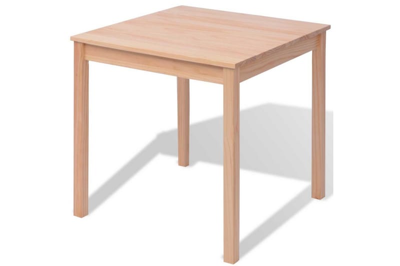 spisebordssæt 3 dele fyrretræ - Brun - Spisebordsstole & køkkenstole - Armstole
