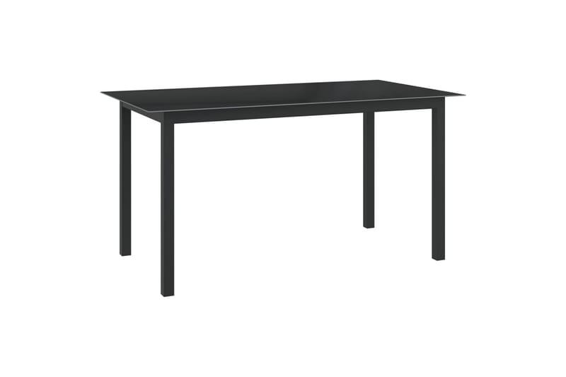 spisebordssæt til haven 7 dele aluminium antracitgrå - Antracit - Spisebordsstole & køkkenstole - Armstole