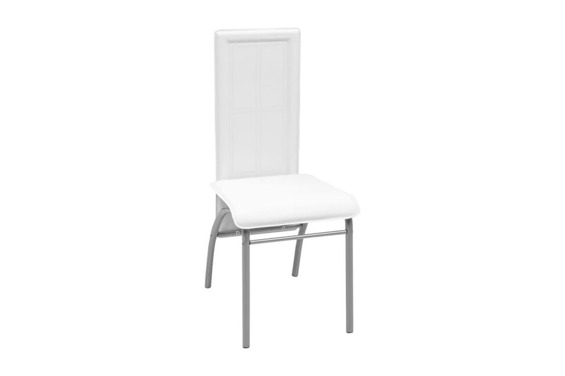 Spisebordsstol 2 Stk. Hvid - Hvid - Spisebordsstole & køkkenstole - Armstole