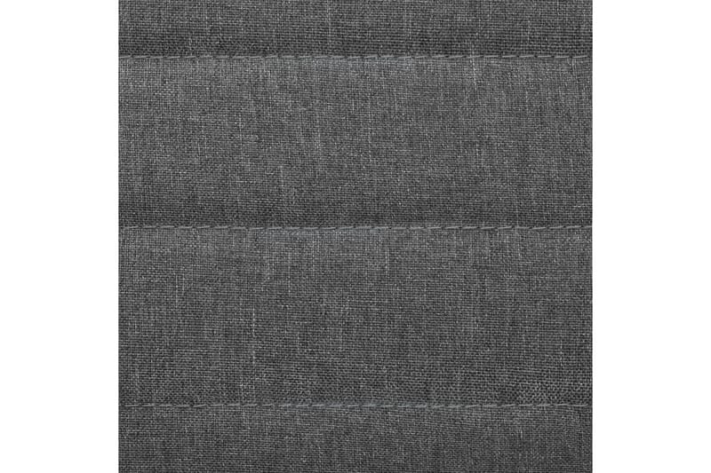 Spisebordsstol 2 Stk. Stof Lysegrå - Grå - Møbler - Stole & lænestole - Armstole