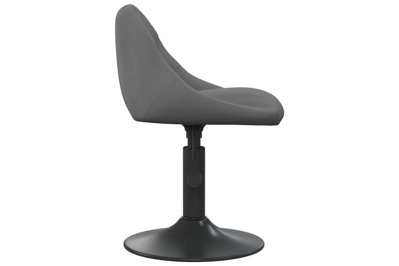 spisebordsstol fløjl mørkegrå - Grå - Spisebordsstole & køkkenstole - Armstole