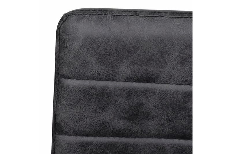 Spisebordsstole 2 Stk. Fritbærende Sort - Sort - Møbler - Stole & lænestole - Armstole