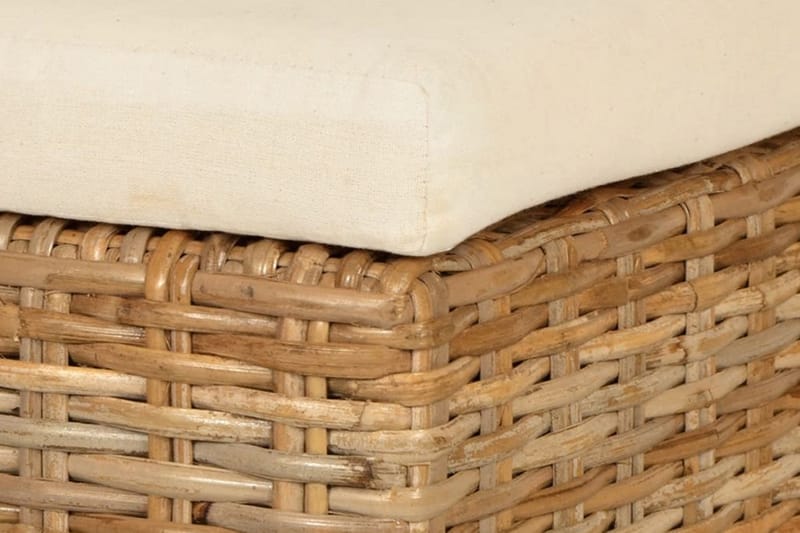 Spisebordsstole 2 Stk. Kubu-Rattan Mangotræ - Brun - Møbler - Stole & lænestole - Armstole