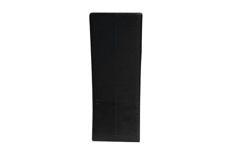 Spisebordsstole 2 Stk. Kunstlæder Sort - Sort - Møbler - Stole & lænestole - Armstole