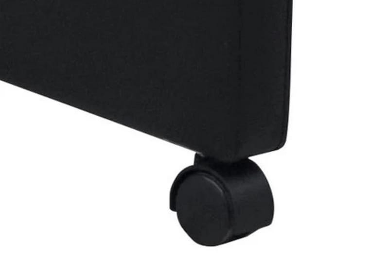 Spisebordsstole 2 Stk. Kunstlæder Sort - Sort - Møbler - Stole & lænestole - Armstole