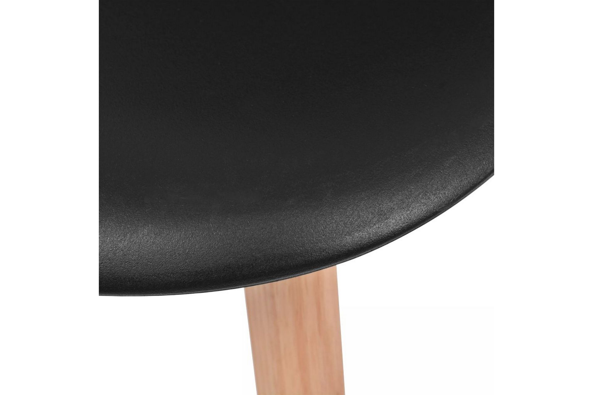 Spisebordsstole 2 Stk. Sort - Sort - Møbler - Stole & lænestole - Armstole