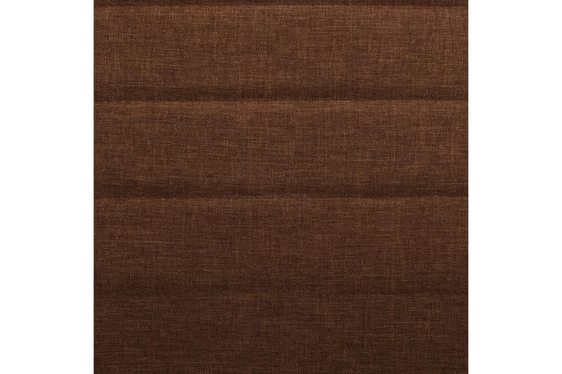 Spisebordsstole 2 Stk. Stof Brun - Brun - Møbler - Stole & lænestole - Armstole