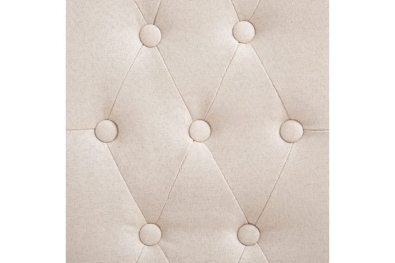 Spisebordsstole 2 Stk. Stof Cremefarvet - Creme - Møbler - Stole & lænestole - Armstole