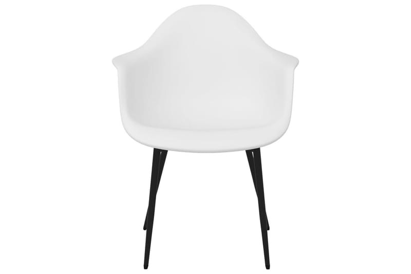 spisebordsstole 2 stk. PP hvid - Hvid - Spisebordsstole & køkkenstole - Armstole