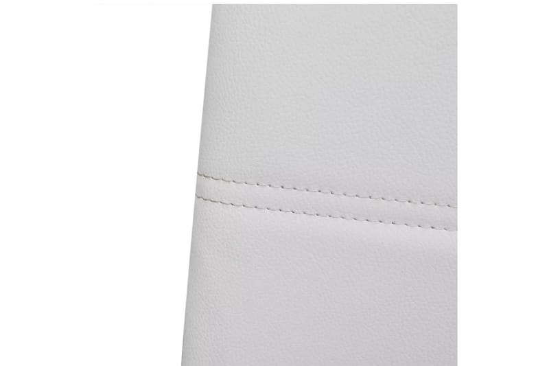 Spisebordsstole 4 Stk. Fritbærende Hvid - Hvid - Møbler - Stole & lænestole - Armstole