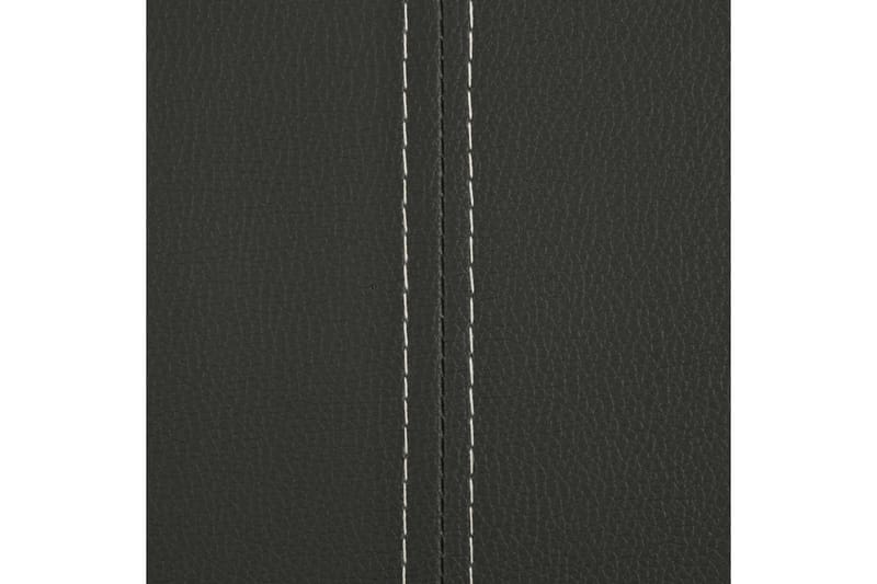 Spisebordsstole 4 Stk. Kunstlæder 43 X 55 X 100 Cm Grå - Grå - Møbler - Stole & lænestole - Armstole