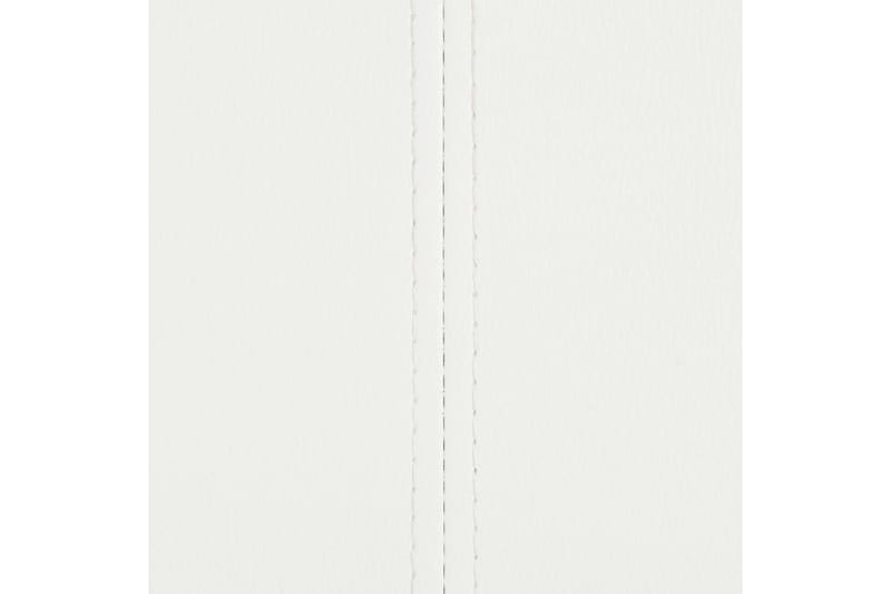 Spisebordsstole 4 Stk. Kunstlæder 43 X 55 X 100 Cm Hvid - Hvid - Møbler - Stole & lænestole - Armstole