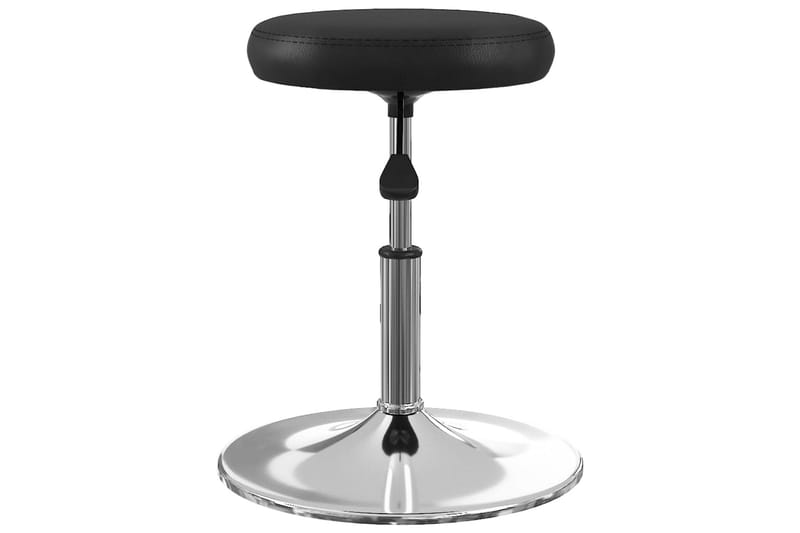 spisebordsstole 4 stk. kunstlæder sort - Sort - Spisebordsstole & køkkenstole - Armstole