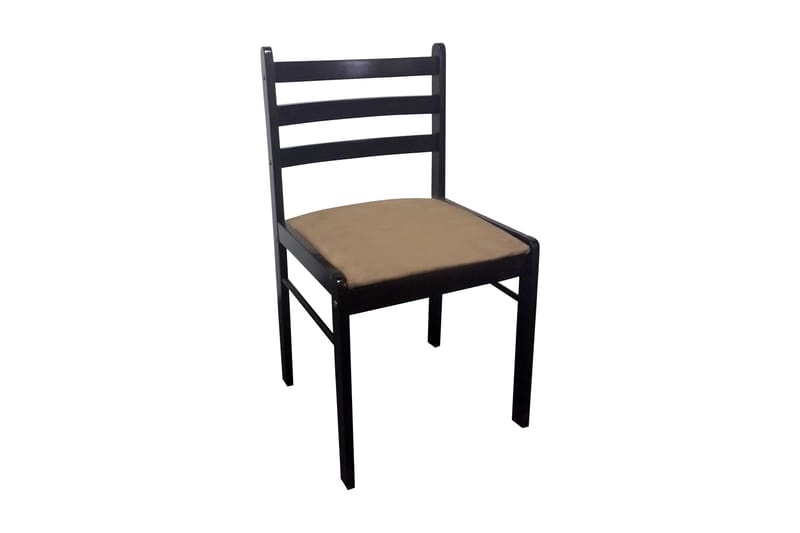 Spisebordsstole 4 Stk. Træ Brun Firkantet - Brun - Møbler - Stole & lænestole - Armstole