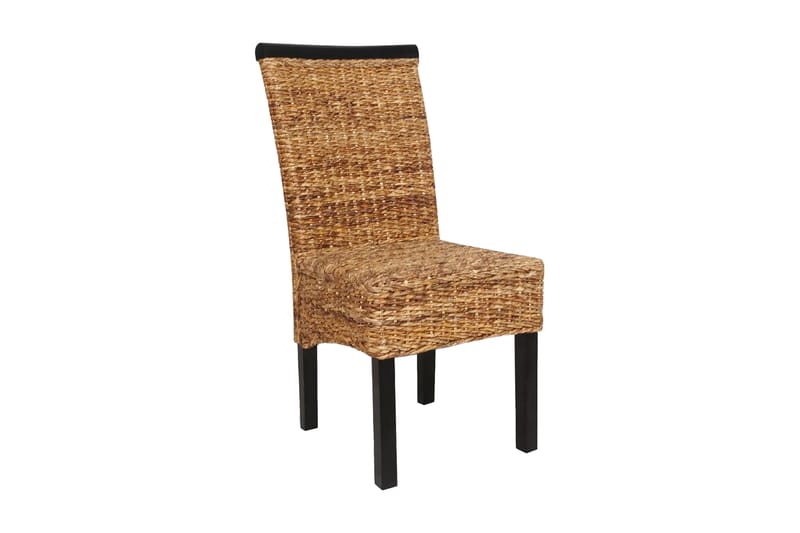 Spisebordsstole 6 Stk. Abacá Brun - Brun - Spisebordsstole & køkkenstole - Armstole