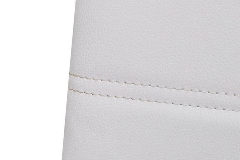 Spisebordsstole 6 Stk. Fritbærende Hvid - Hvid - Møbler - Stole & lænestole - Armstole