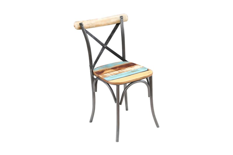 Spisebordsstole 6 Stk. Genanvendt 51 X 52 X 84 Cm - Brun - Spisebordsstole & køkkenstole - Armstole
