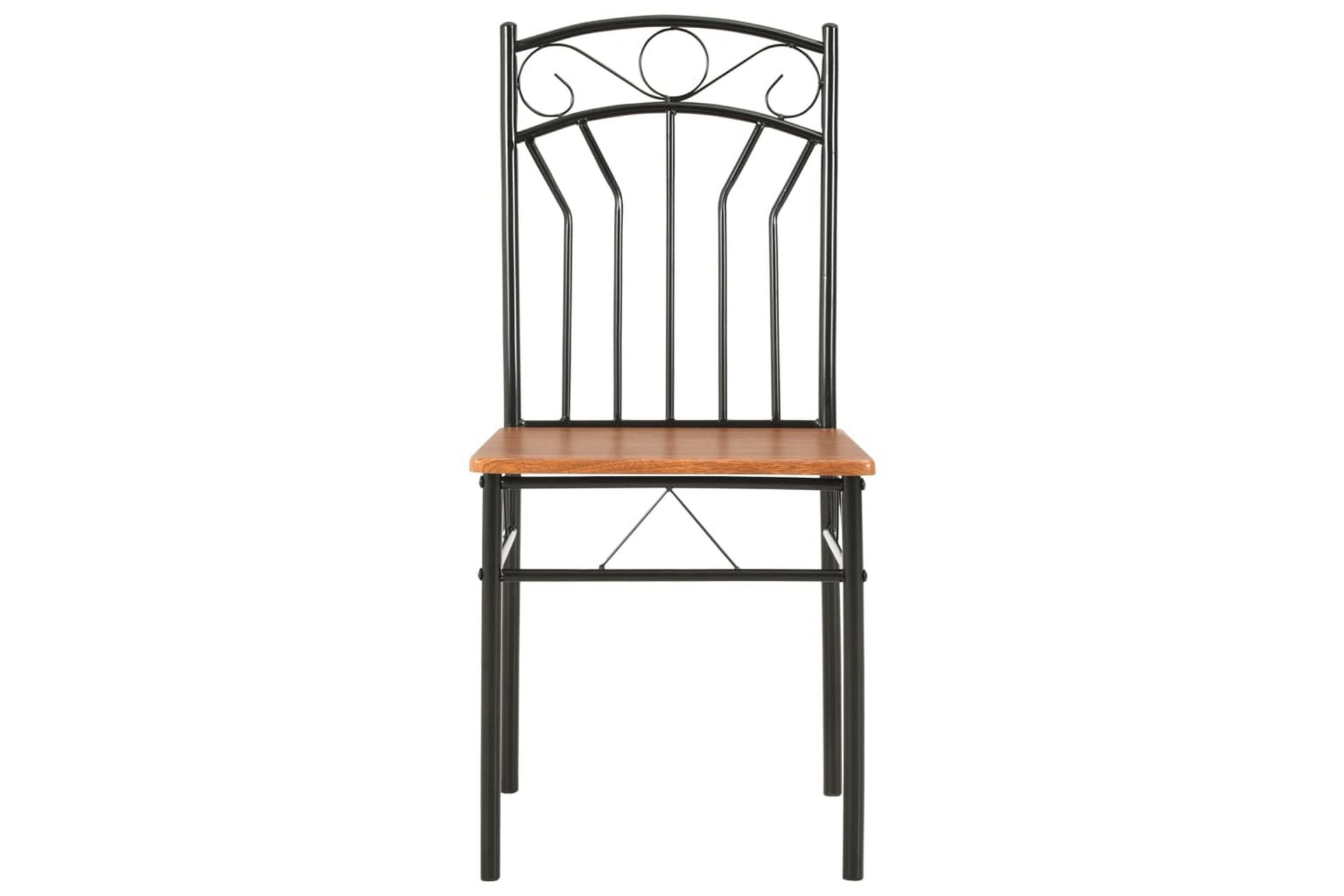 spisebordsstole 6 stk. MDF brun - Møbler - Stole & lænestole - Armstole