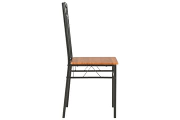 spisebordsstole 6 stk. MDF brun - Møbler - Stole & lænestole - Armstole