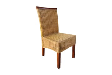 Spisebordsstole 6 Stk. Rattan Brun - Brun - Møbler - Stole & lænestole - Armstole