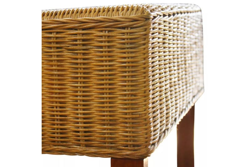 Spisebordsstole 6 Stk. Rattan Brun - Brun - Møbler - Stole & lænestole - Armstole
