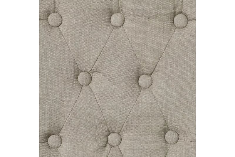 Spisebordsstole 6 Stk. Stof Beige - Beige - Møbler - Stole & lænestole - Armstole