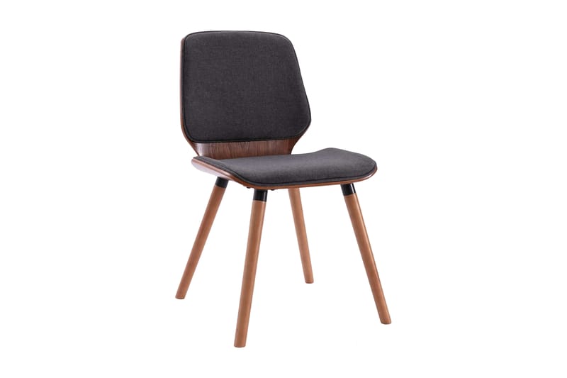 Spisebordsstole 6 Stk. Stof Grå - Grå - Spisebordsstole & køkkenstole - Armstole