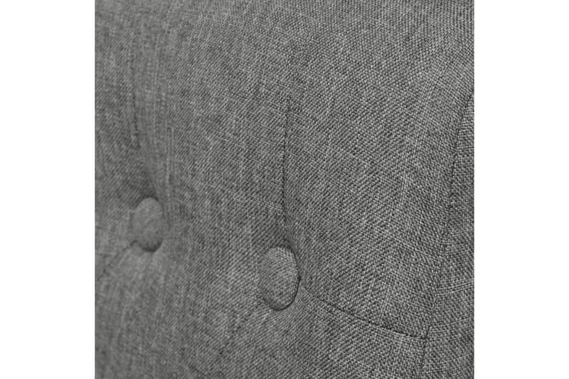Spisebordsstole 6 Stk. Stof Lysegrå - Grå - Møbler - Stole & lænestole - Armstole