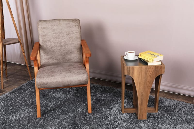 Tukums Armstol - Grå - Spisebordsstole & køkkenstole - Armstole