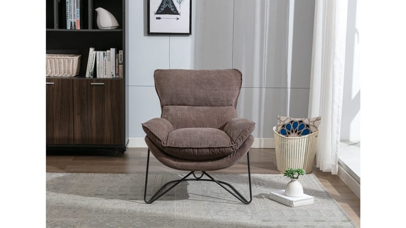 Artemis lænestol i stof - Biscuit - Møbler - Stole & lænestole - Lænestole