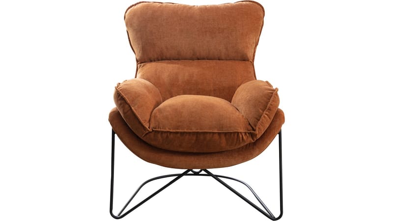 Artemis lænestol i stof - oker - Møbler - Stole & lænestole - Lænestole
