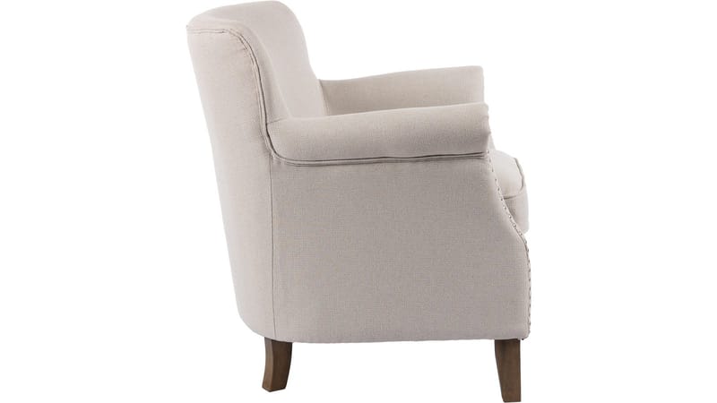 Asolo lænestol i stof - Beige - Møbler - Stole & lænestole - Lænestole