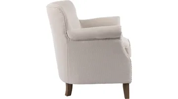 Asolo lænestol i stof - Beige - Møbler - Stole & lænestole - Lænestole