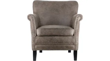 Asolo VINTAGE lænestol - Brun - Møbler - Stole & lænestole - Lænestole - Læderstol