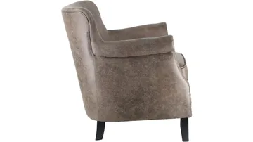 Asolo VINTAGE lænestol - Brun - Møbler - Stole & lænestole - Lænestole - Læderstol
